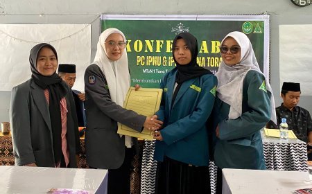 Konfercab II IPNU-IPPNU Tana Toraja Lahirkan Nahkoda Baru