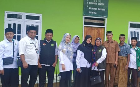 Perkuat Legalitas Aset Umat, BPN dan Pendamping Zakat Wakaf Gelar Pengukuran Pemecahan Sertifikat Masjid Ukhuwah Songgo