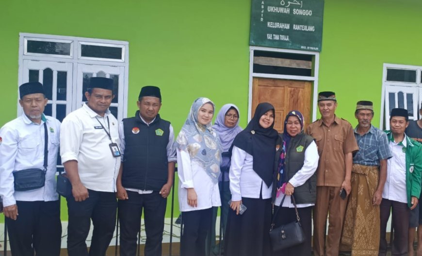 Perkuat Legalitas Aset Umat, BPN dan Pendamping Zakat Wakaf Gelar Pengukuran Pemecahan Sertifikat Masjid Ukhuwah Songgo