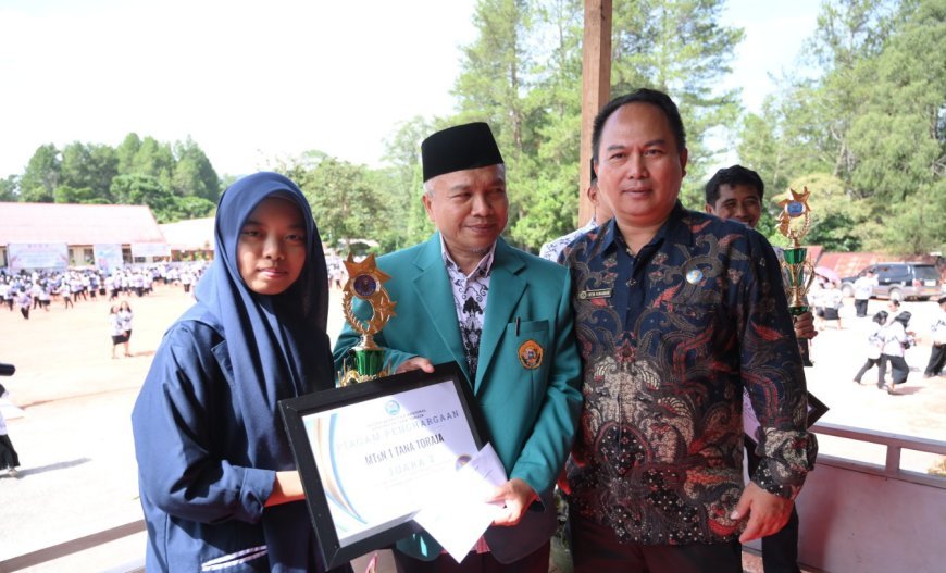 AMAN MTsN 1 Amankan Juara II, Lomba Sekolah Bersinar BNN Tana Toraja