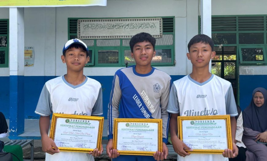 Semangat Sportivitas Membara, PORSENDA Semester 1 2025 di MTsN 1 Tana Toraja Resmi Ditutup