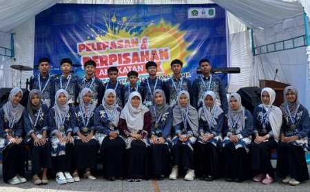 Penamatan Bertabur Bintang, 81 Alumni MTsN 1 Tana Toraja Titip Pesan Ekoteologi