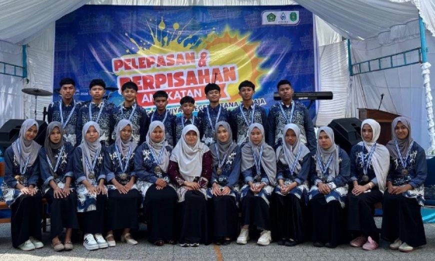 Penamatan Bertabur Bintang, 81 Alumni MTsN 1 Tana Toraja Titip Pesan Ekoteologi