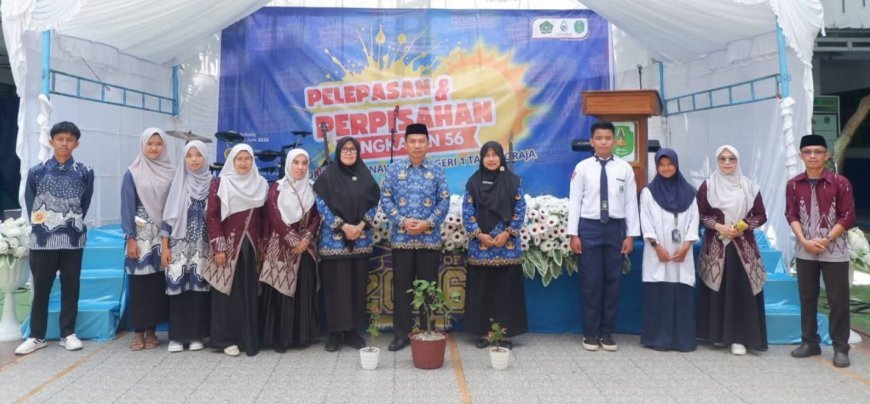 Penamatan Bertabur Bintang, 81 Alumni MTsN 1 Tana Toraja Titip Pesan Ekoteologi