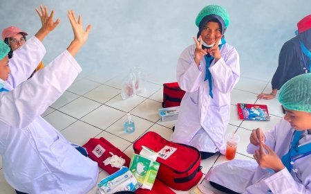PMR Madya Unit MTsN 1 Tana Toraja Bawa Semangat Kemanusiaan ke SOLUTION#4 Parepare