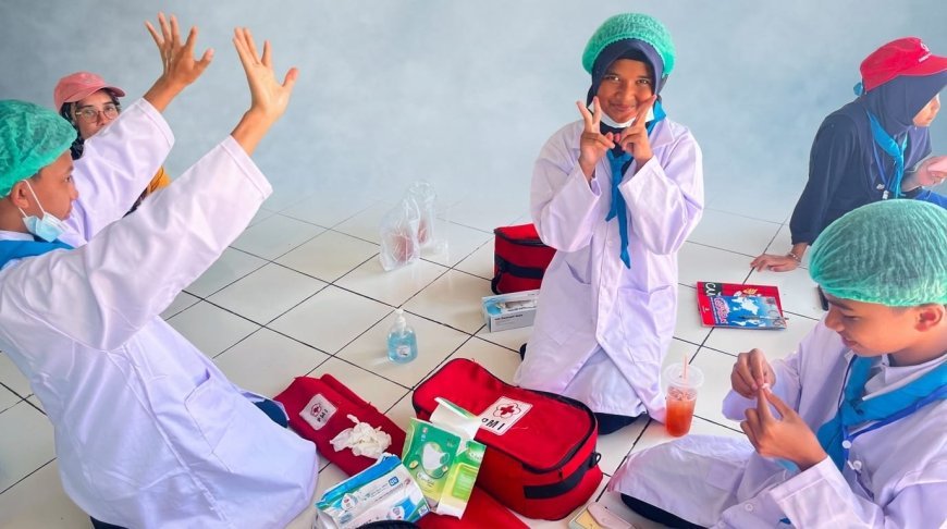 PMR Madya Unit MTsN 1 Tana Toraja Bawa Semangat Kemanusiaan ke SOLUTION#4 Parepare