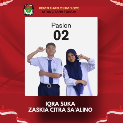 MUHAMMAD IQRA SUKA & ZASKIA CITRA SAALINO (IQTRA)